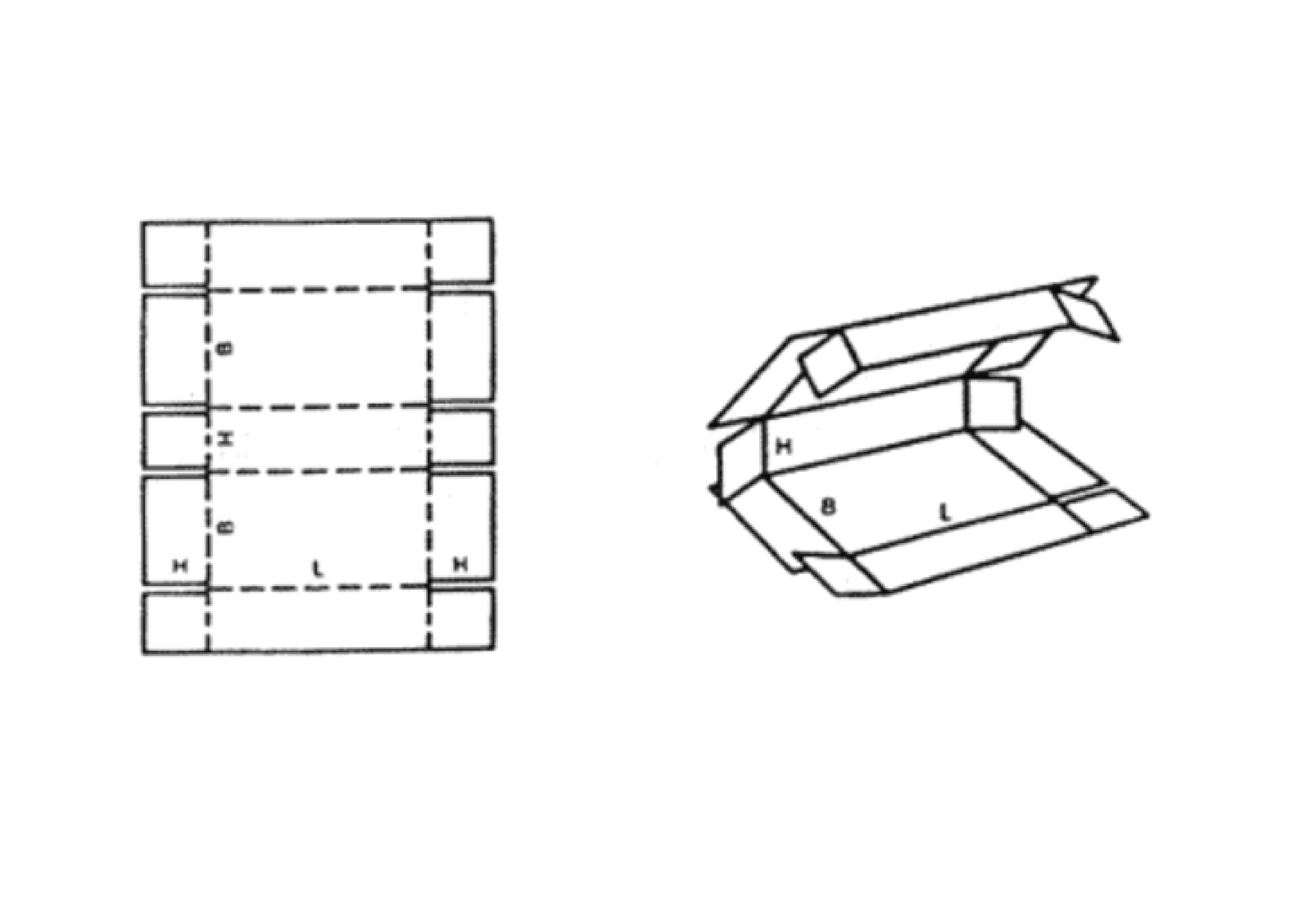 FEFCO 0409 One Piece Telescopic Box
