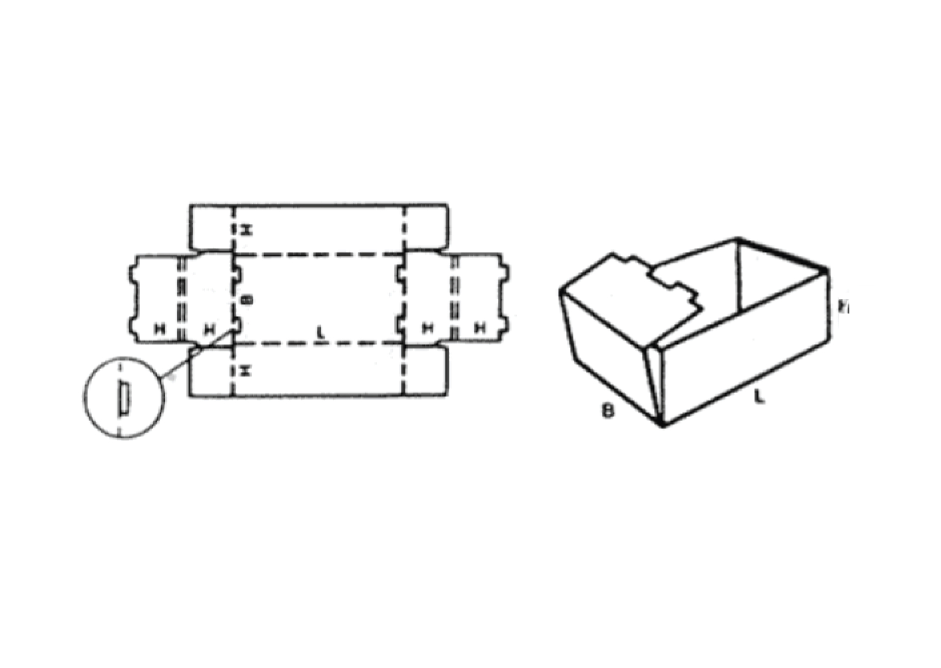 FEFCO 0422 Locking Pan