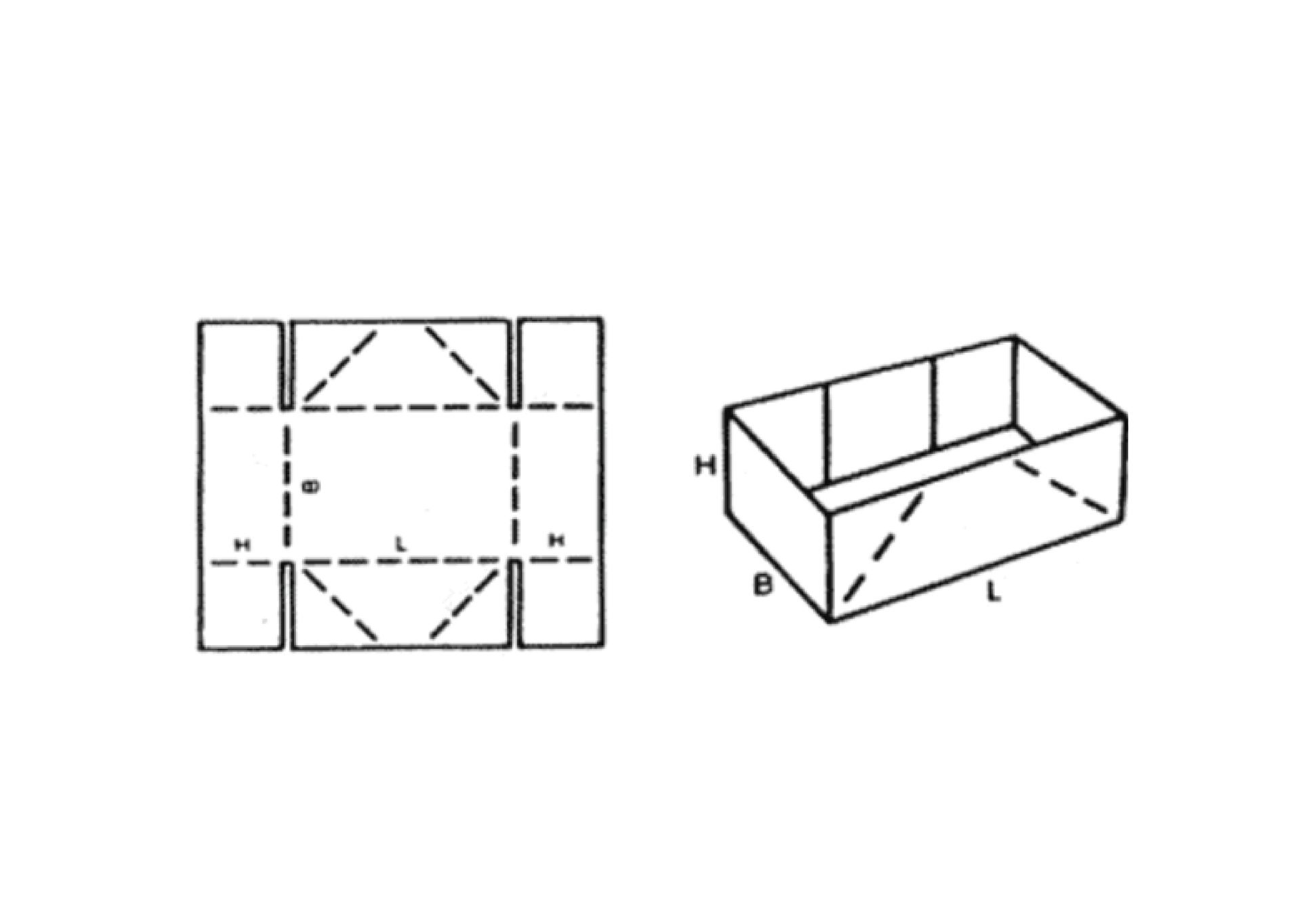 FEFCO 0451 Four Point Paste Pan